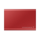 SSD extern Samsung T7 portabil, 500GB, USB 3.2, Metallic Red 54634