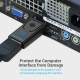 Adaptor video Vention HBPB0, DisplayPort(T) la HDMI(M), , rezolutie maxima 4K...
