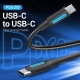 Cablu USB Vention COSBG, USB Type-C (T)  la USB Type-C (T), 1.5m rata...