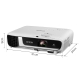 Proiector Epson EB-W51, UHE, 4000 lumeni, 1280 x 800, VGA, HDMI (V11H977040)...